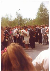 Ballagás 1986_Puhl Éva fotója