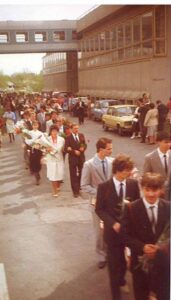 Ballagás 1986_Puhl Éva fotója